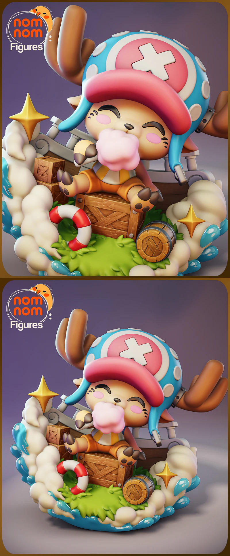Chibi Tony Tony Chopper STL model for 3D printing