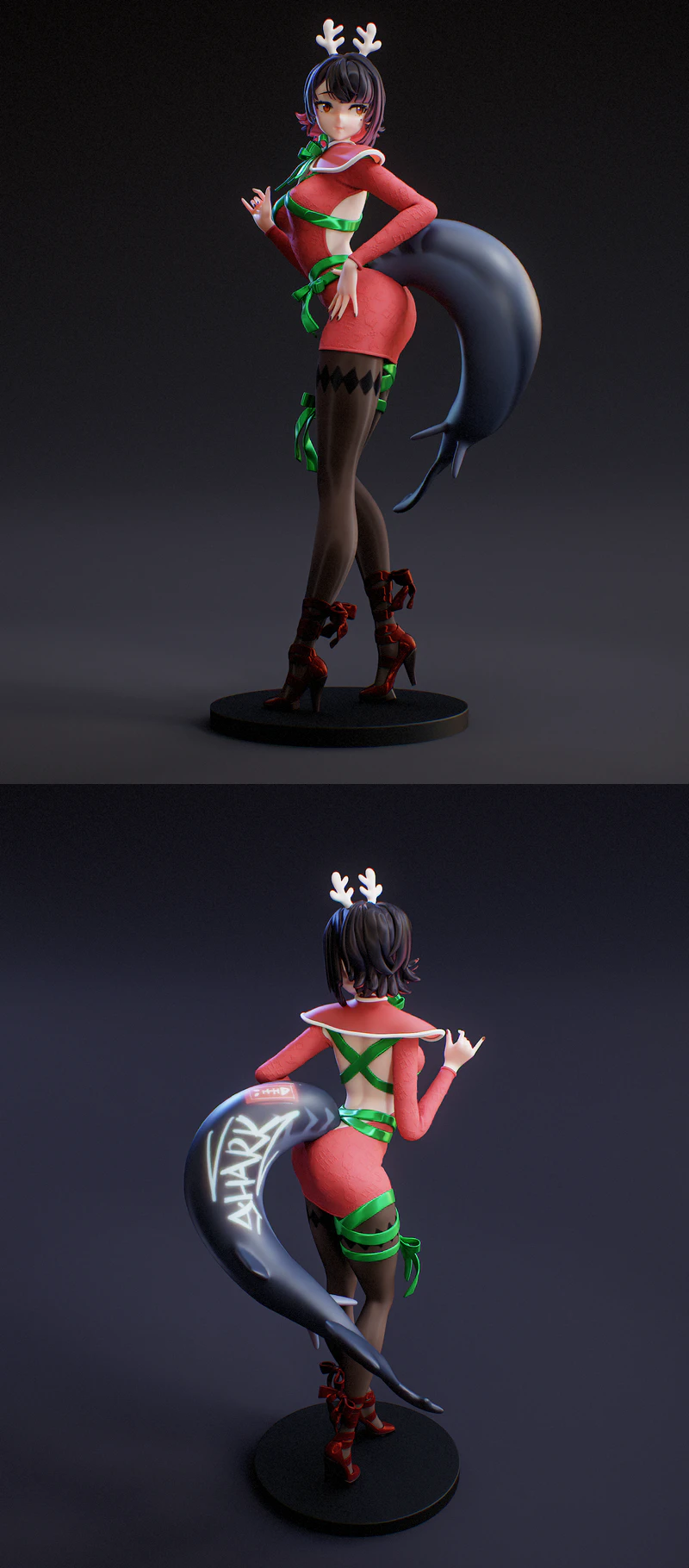 Christmas EllenJoe STL 3D Printable Miniature STL model for 3D printing
