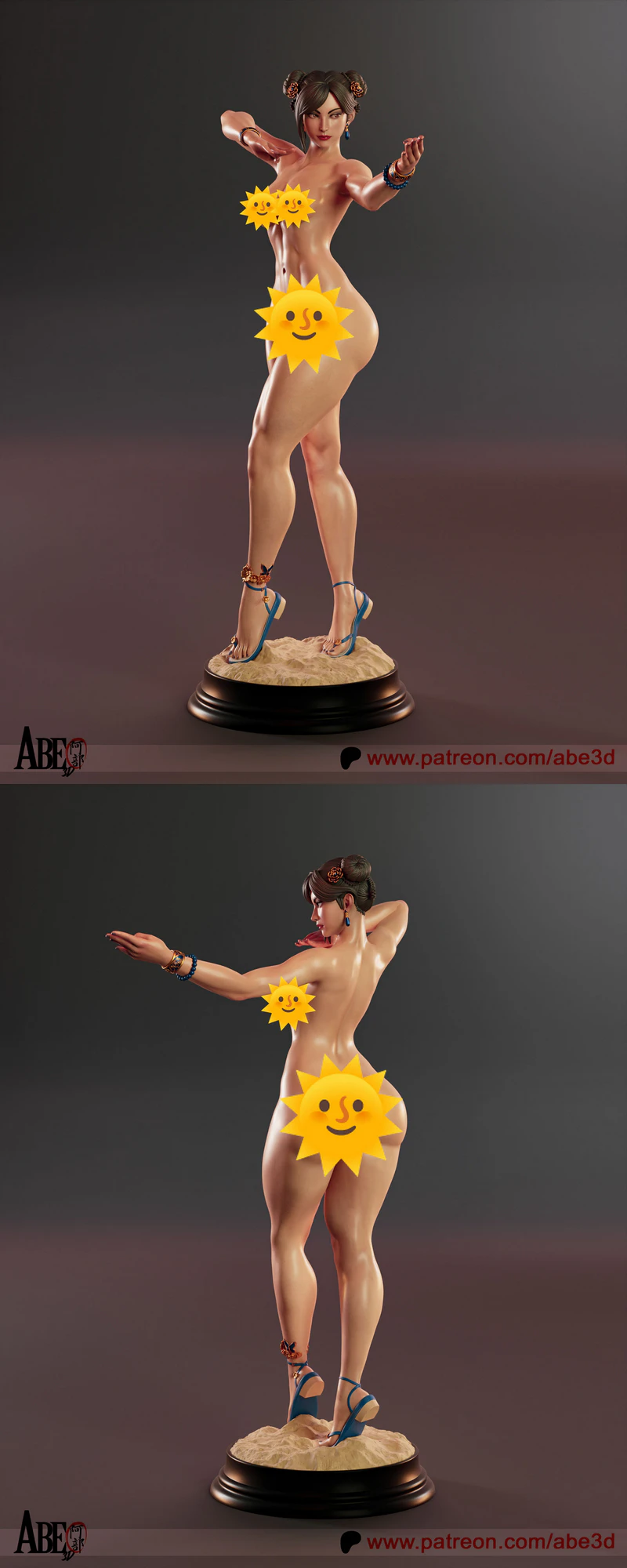 Chun-Li Street Fighter 6 Costume 4 Extra STL File STL model for 3D printing