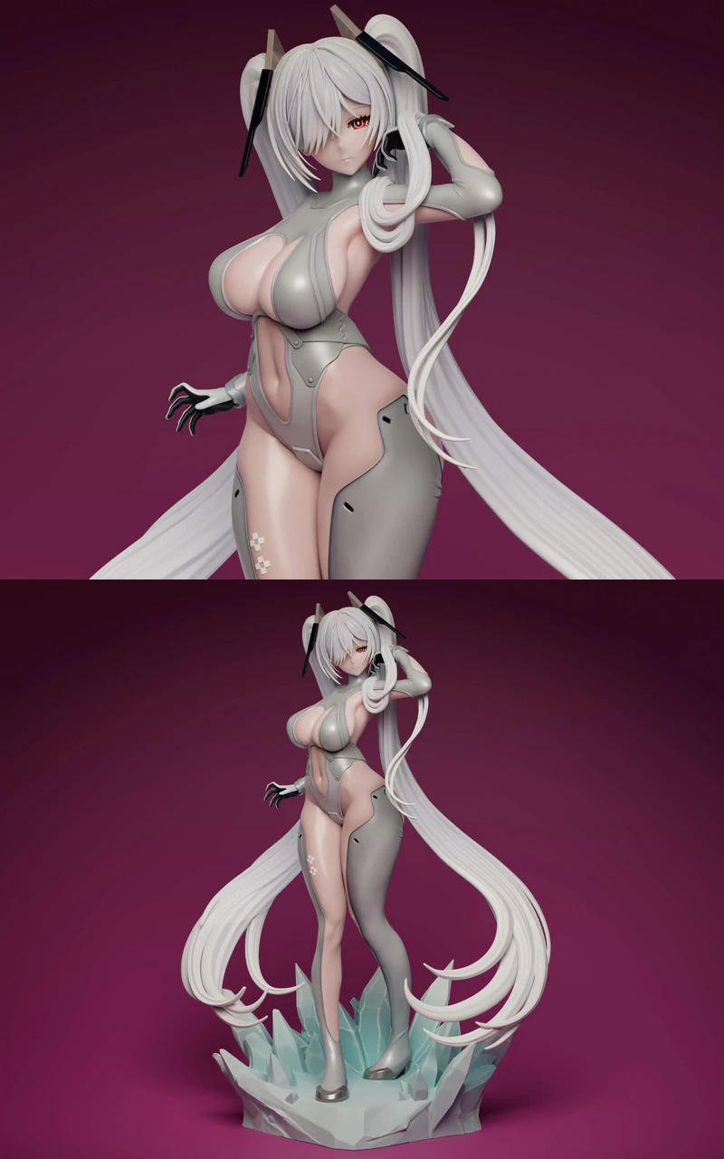 Cinderella STL model for 3D printing