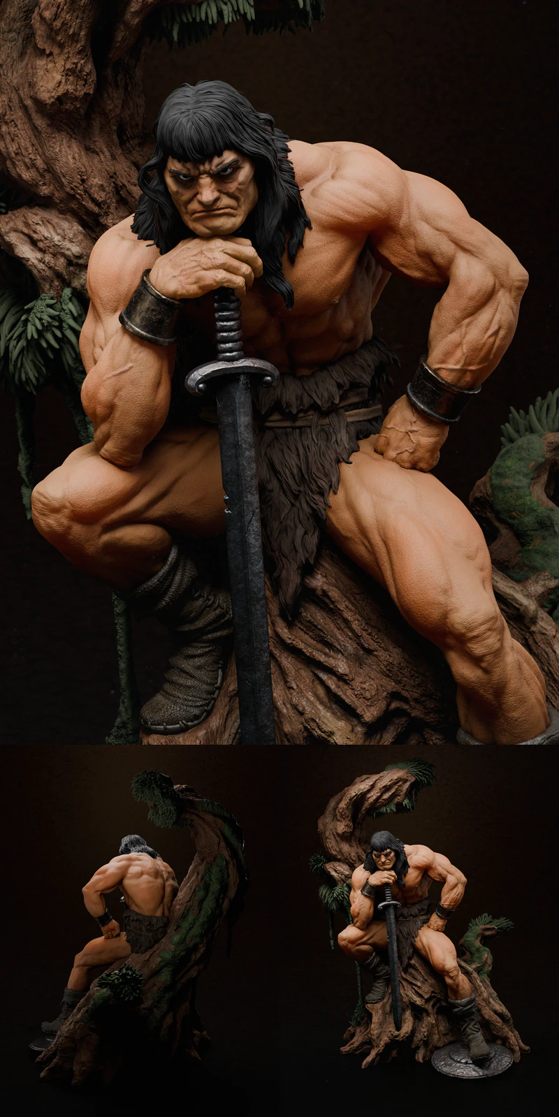 Conan the Barbarian STL Model for 3D Printing STL model for 3D printing