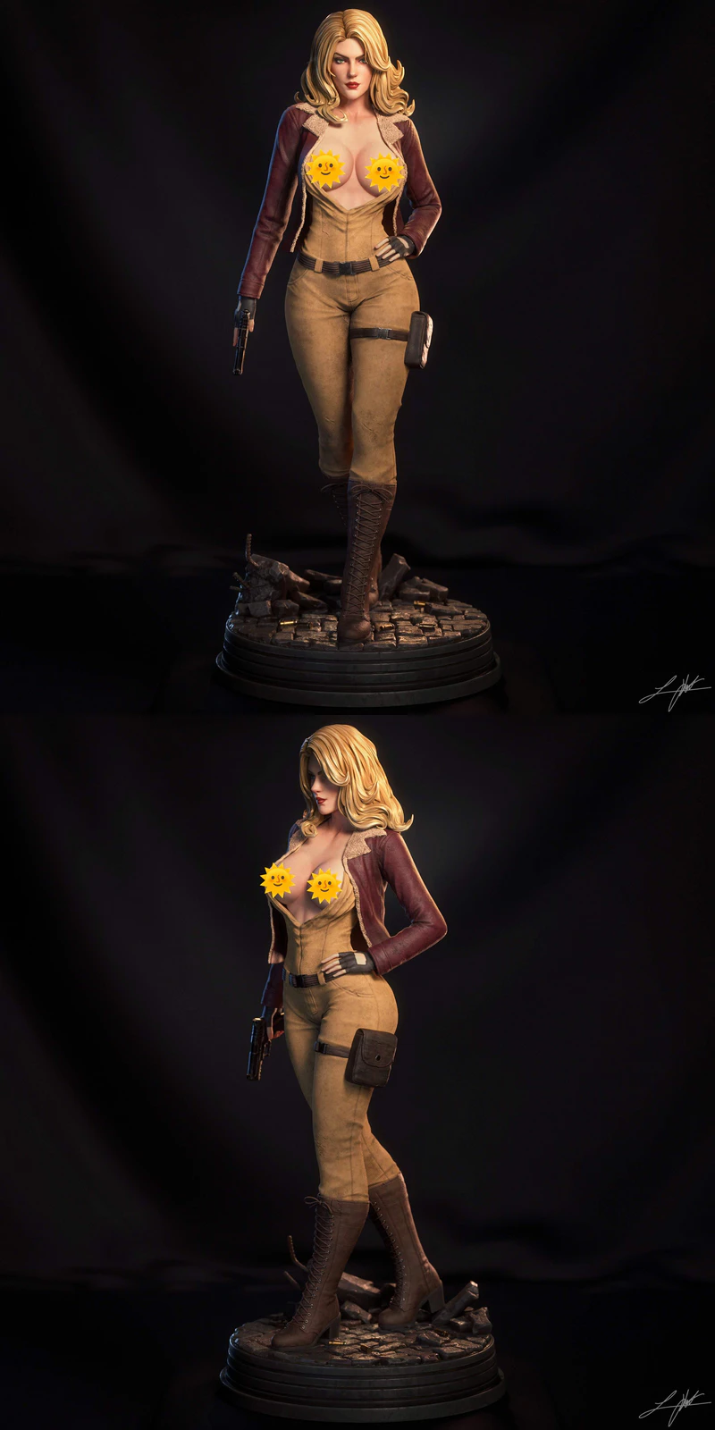Cover Girl Extra STL model for 3D printing