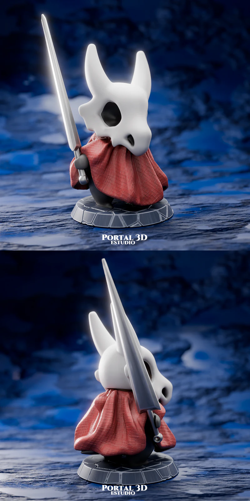 Cubone Silksong 3D Printable Miniature STL File STL model for 3D printing