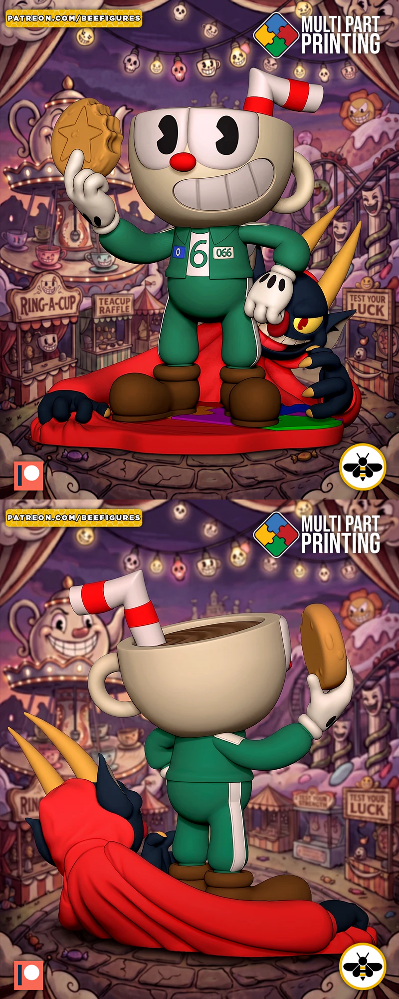 Cup Head STL model for 3D printing