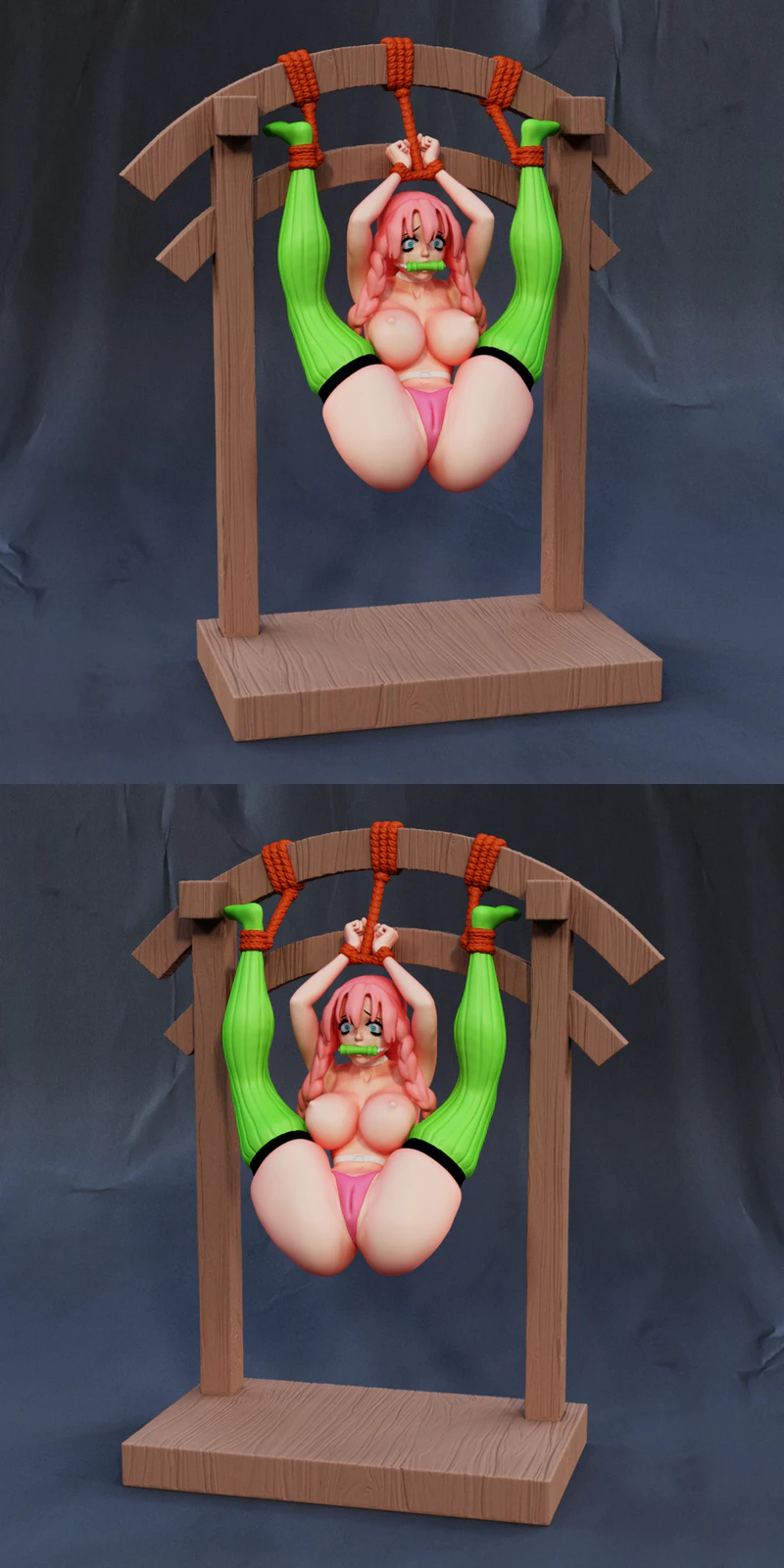 Cute Anime Girl STL model for 3D printing