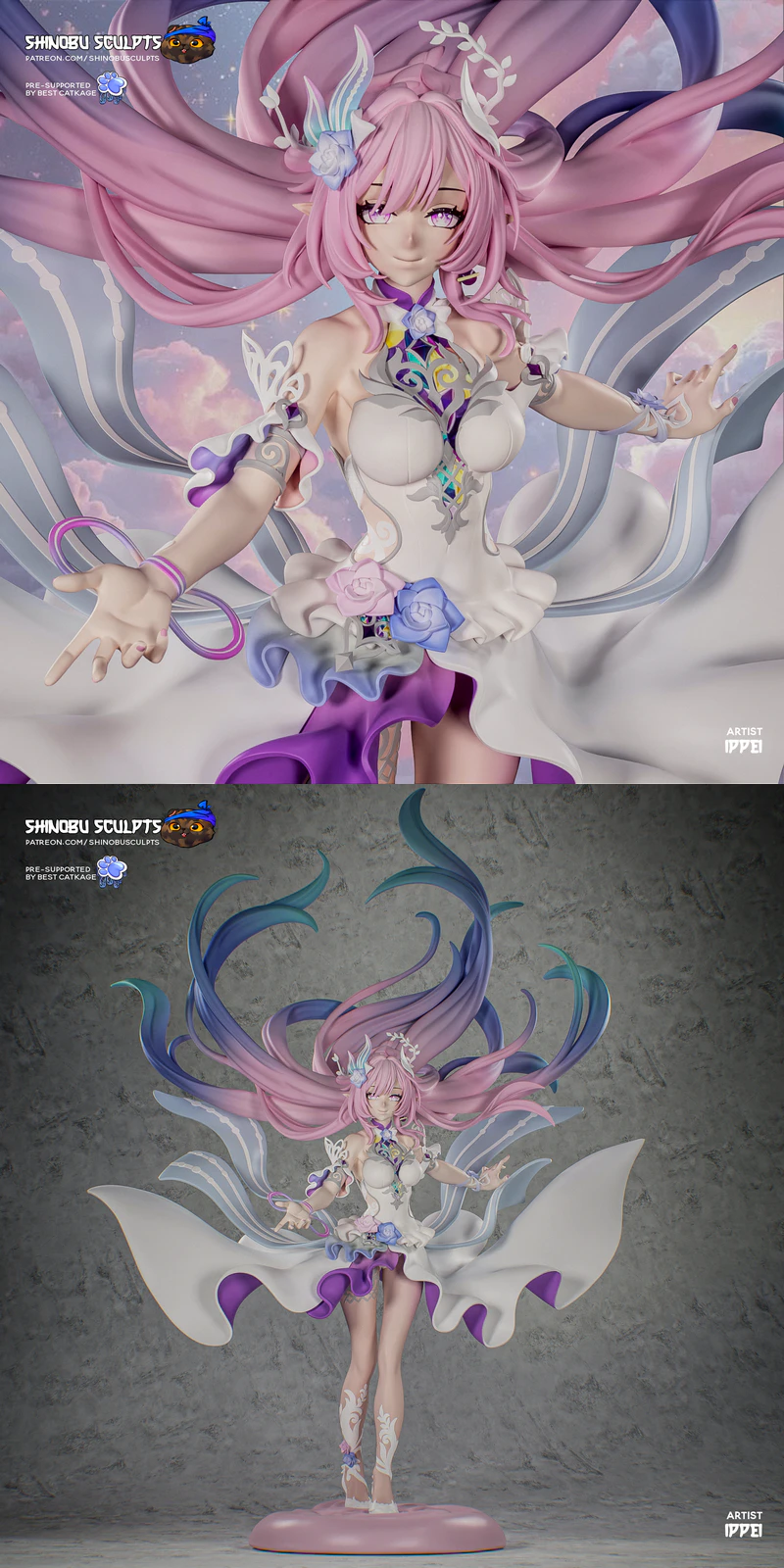 Cyrene – Honkai Star Rail 3D Printable STL Model STL model for 3D printing