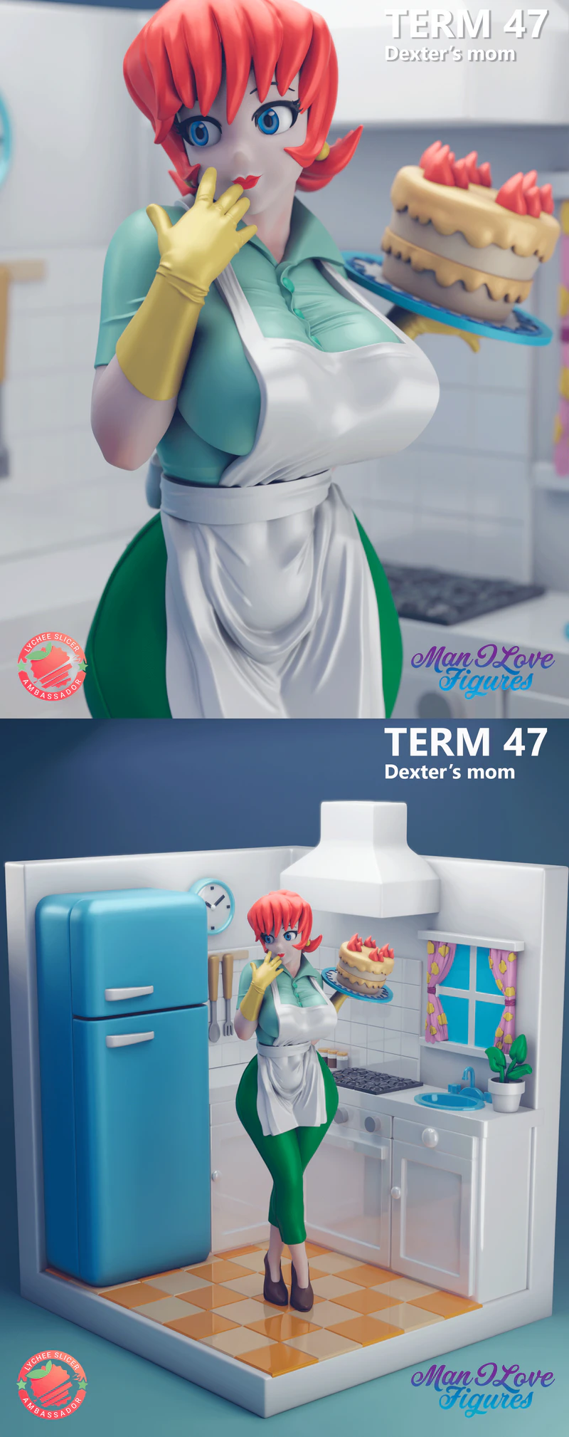 Dexter’s Mom – 3D Printable STL Model for 3D Printer STL model for 3D printing
