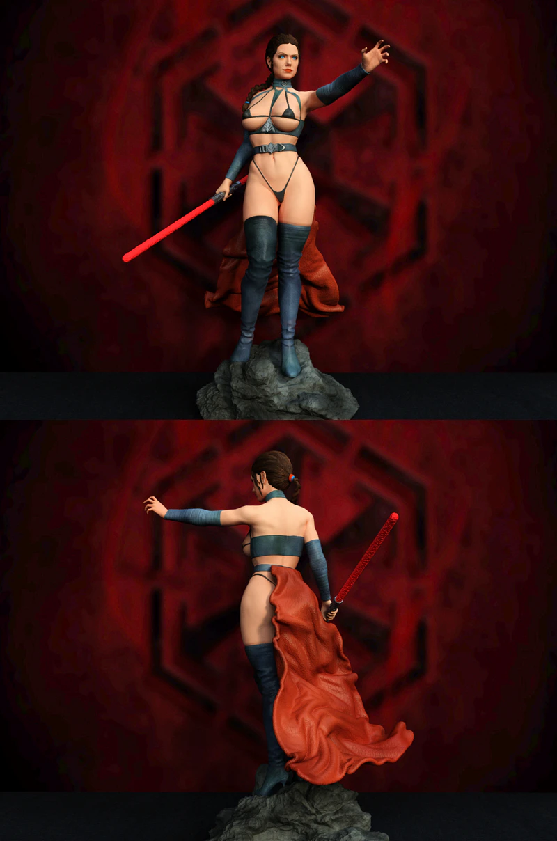 Dark Reyna STL Figure for 3D Printing STL model for 3D printing