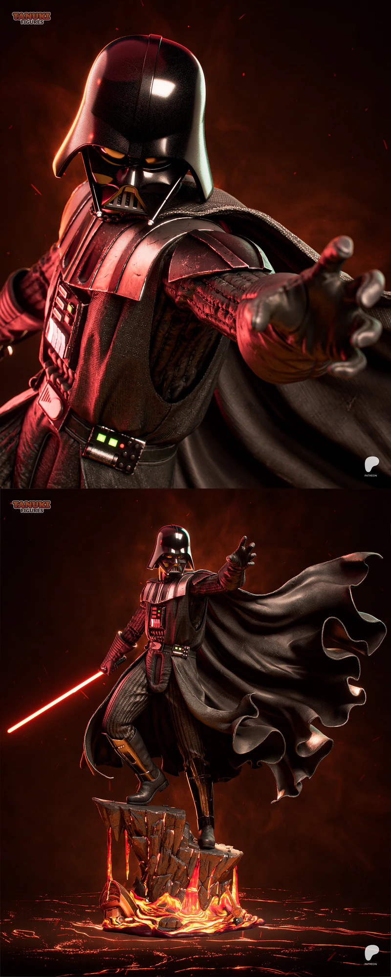 Darth Vader – Star Wars STL model for 3D printing