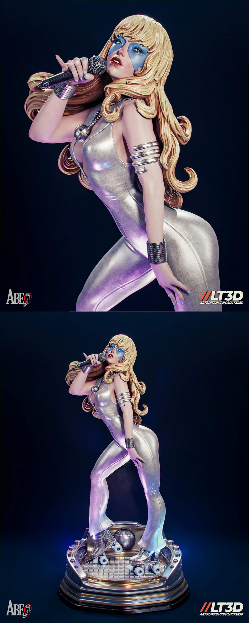 Dazzler STL model for 3D printing