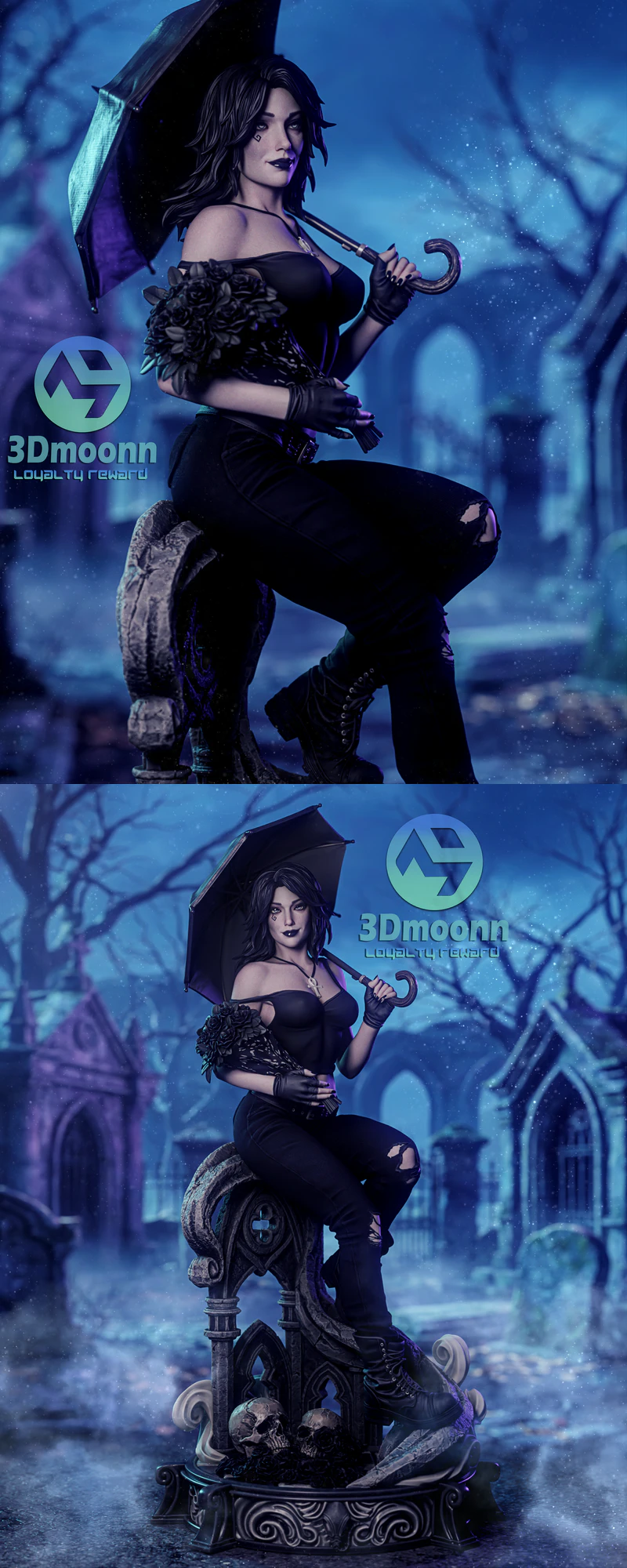 Death Sandman STL model for 3D printing