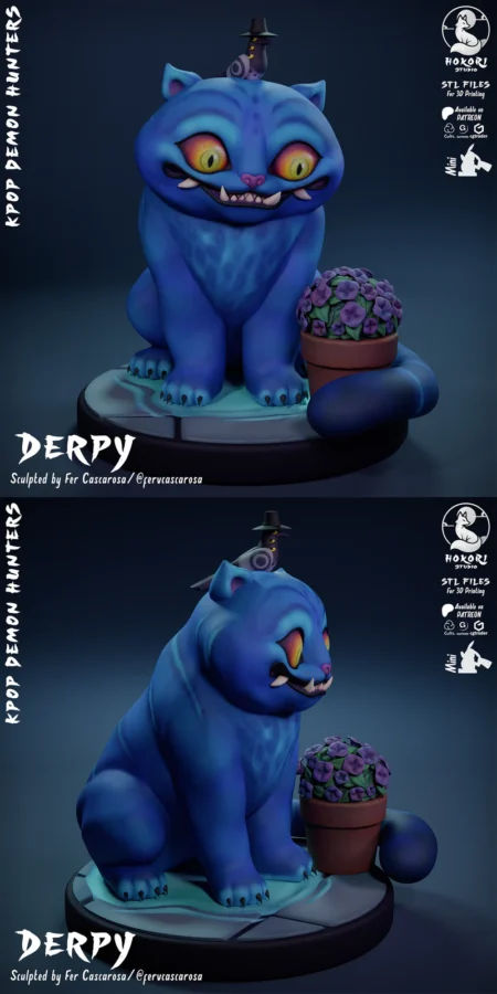 Derpy STL model for 3D printing