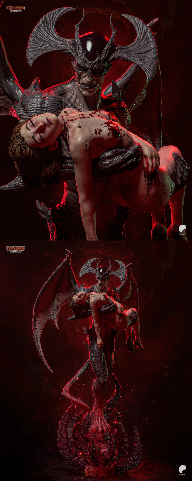 Devilman Fullsize – 3D Printable Model STL model for 3D printing