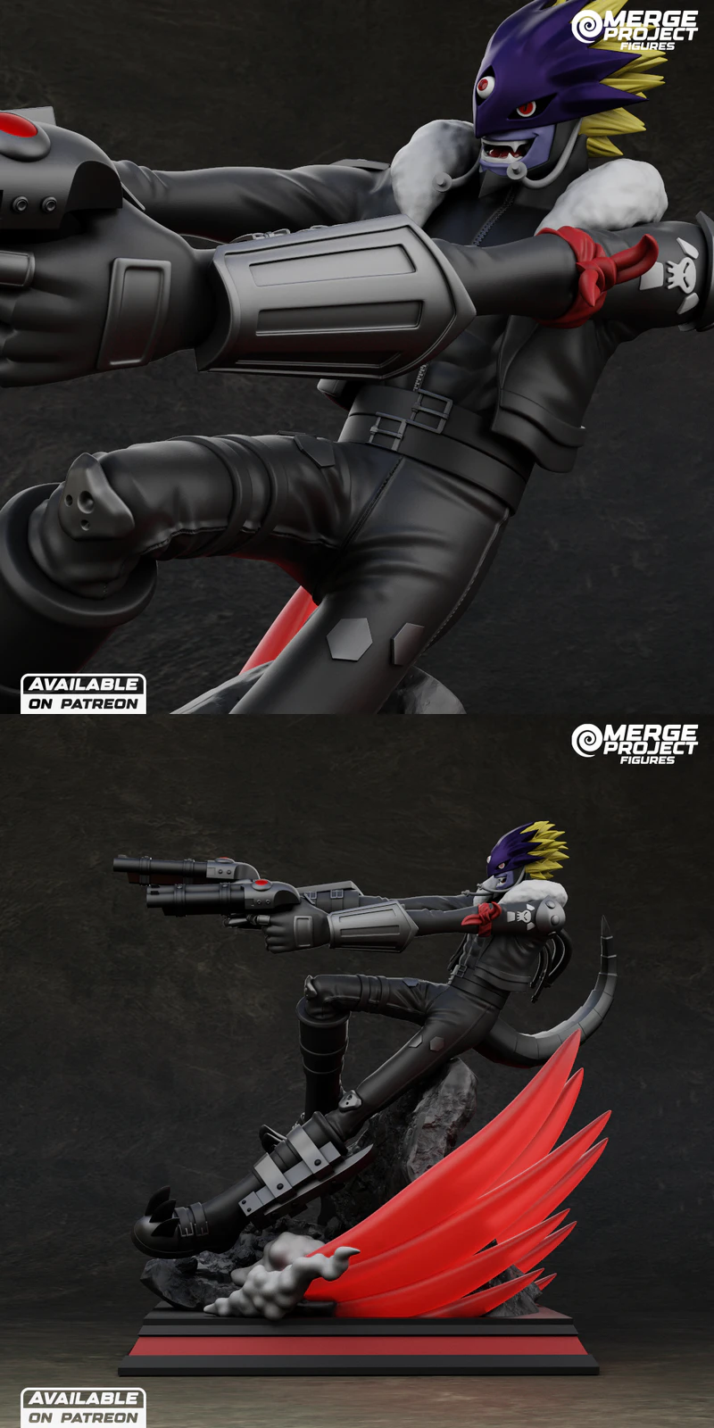Beelzemon 3D Printable Model – Figure for 3D Printer STL model for 3D printing