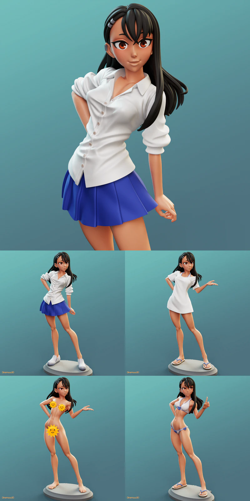 Nagatoro STL model for 3D printing