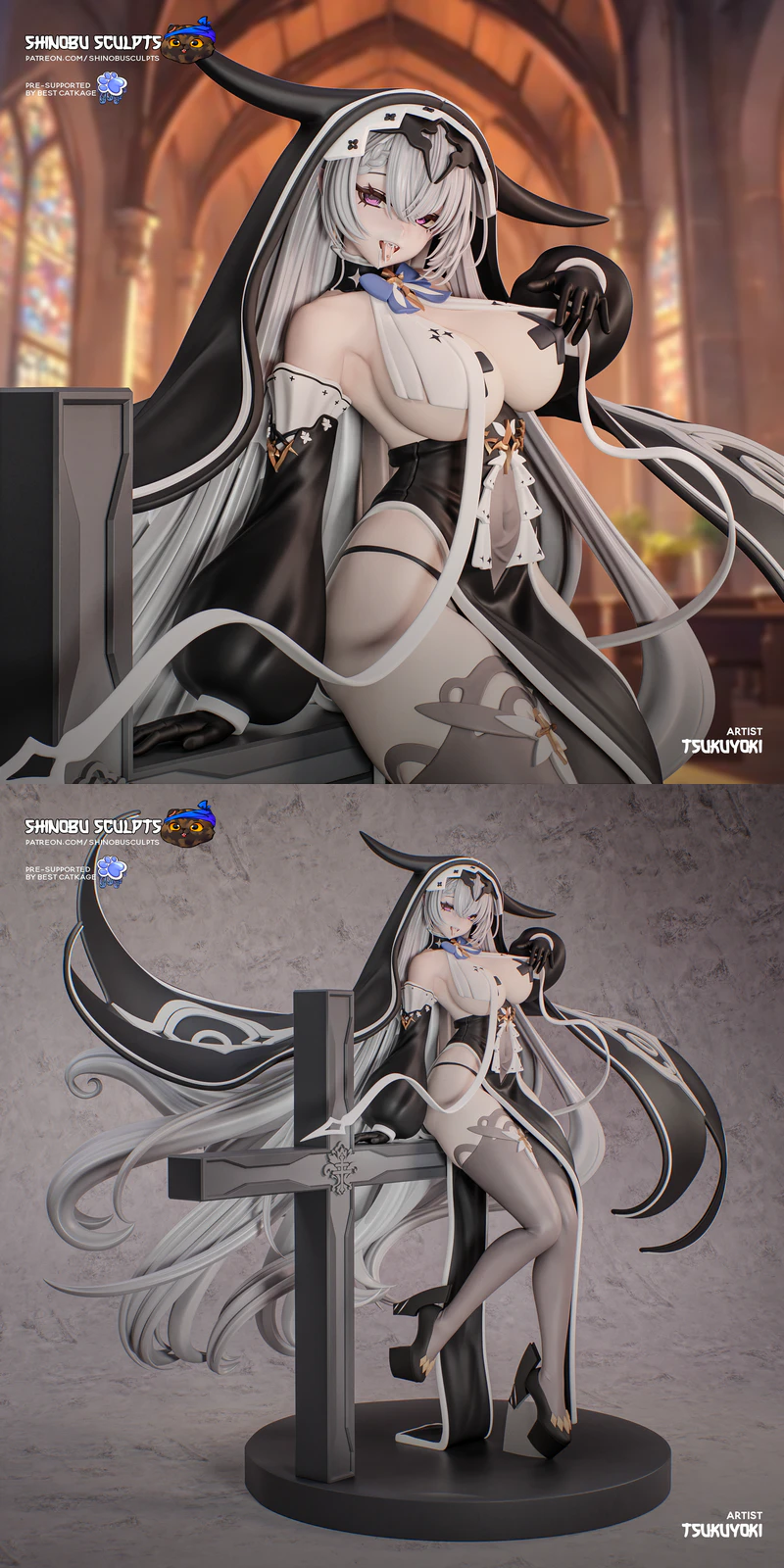 Duguay Trouin Character Azur Lane 3D Printable Model STL File STL model for 3D printing
