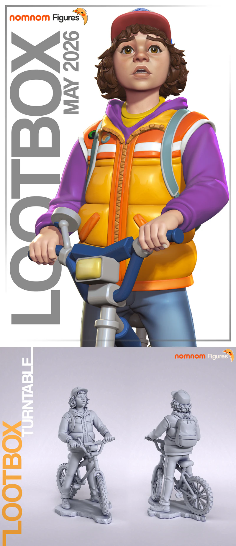 Dustin – Stranger Things STL model for 3D printing