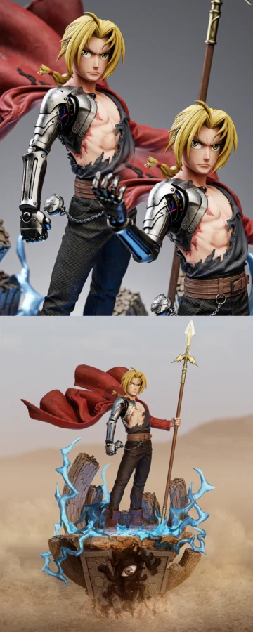 EDWARD ELRIC STL model for 3D printing