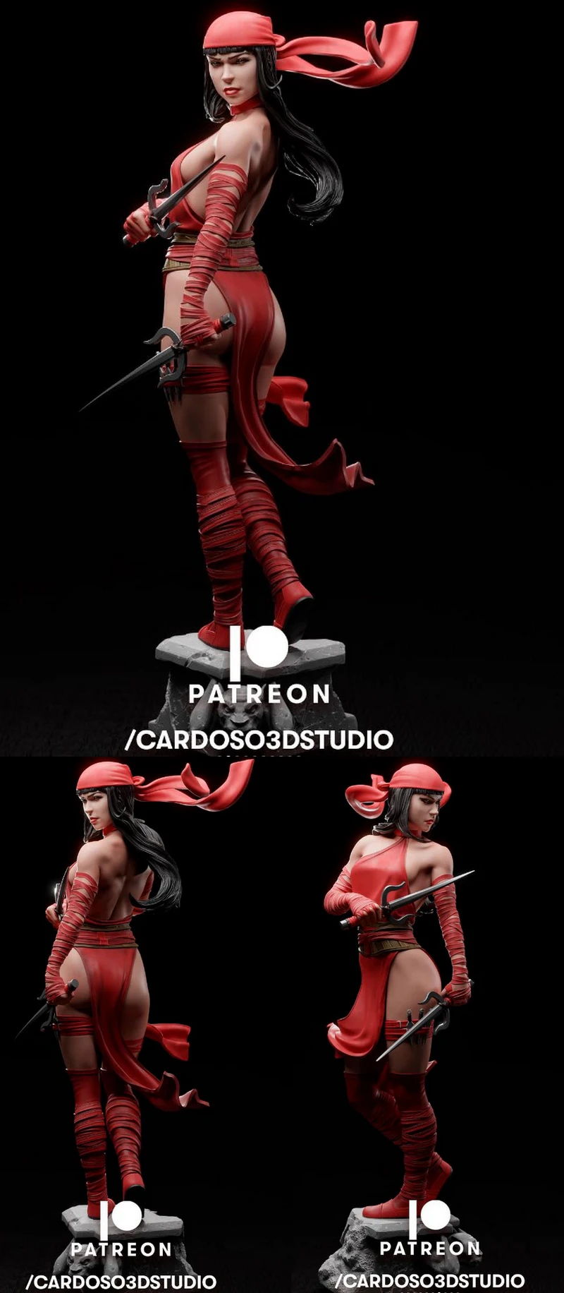 ELEKTRA STL model for 3D printing
