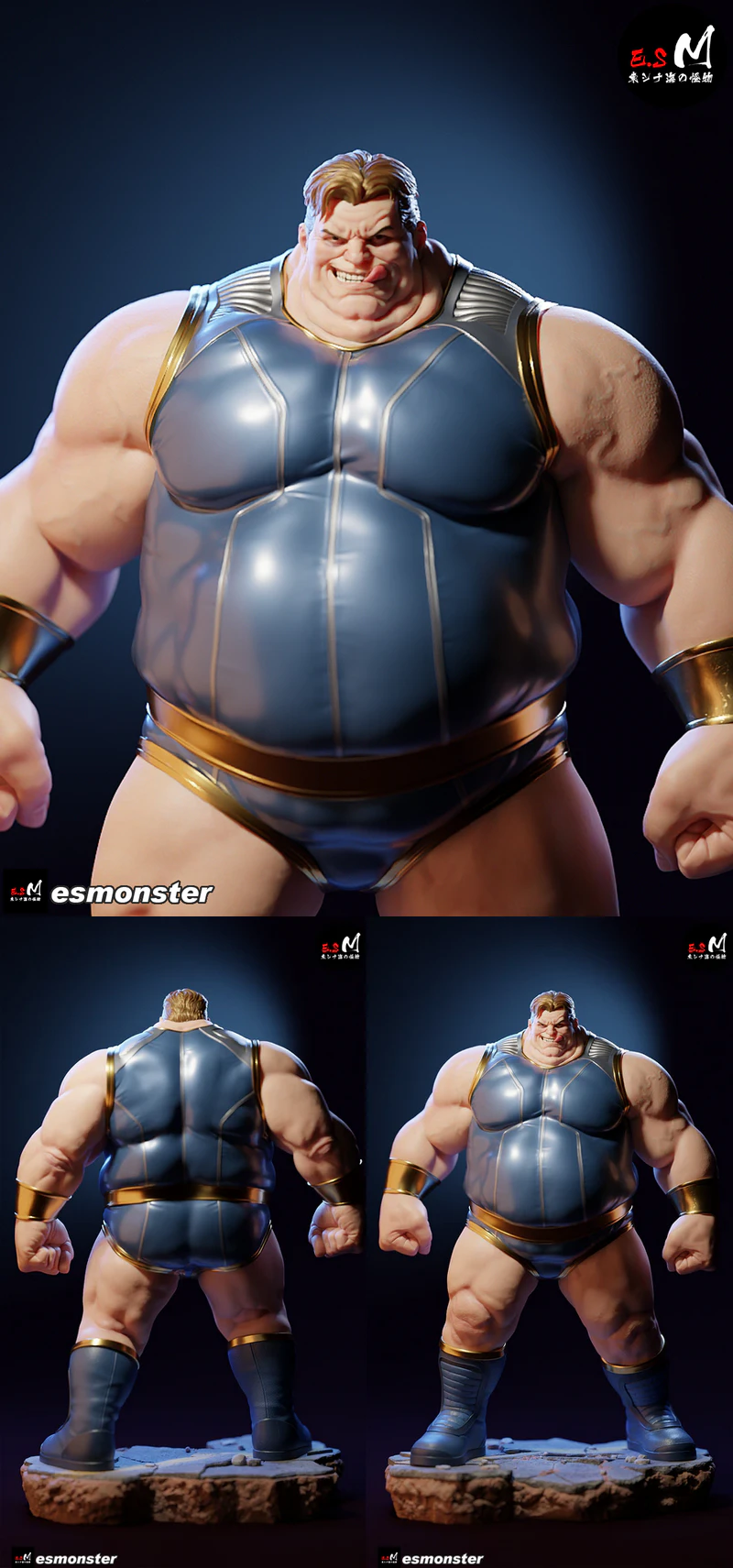Blob – X-Men STL model for 3D printing