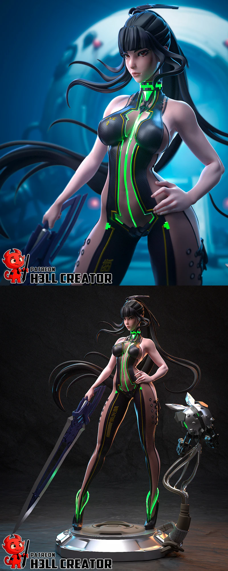 EVE – Stellar Blade 3D Printable STL Model STL model for 3D printing