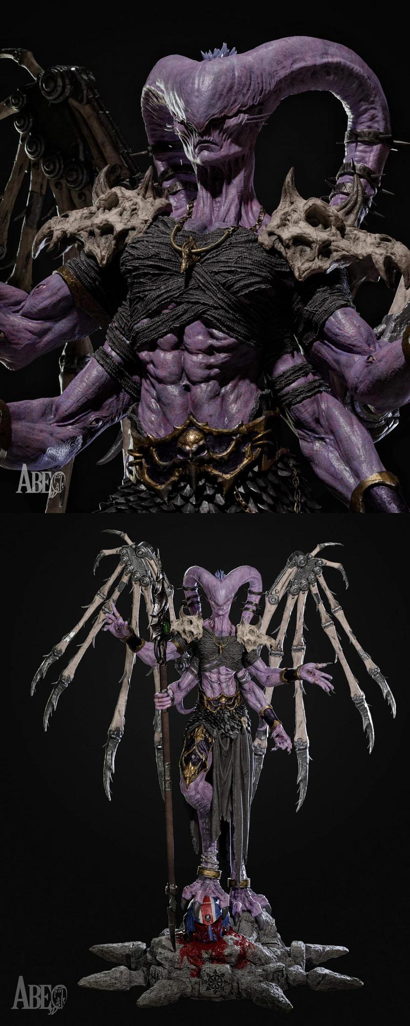 EWS 5 – Ninefold Sorcerer STL model for 3D printing