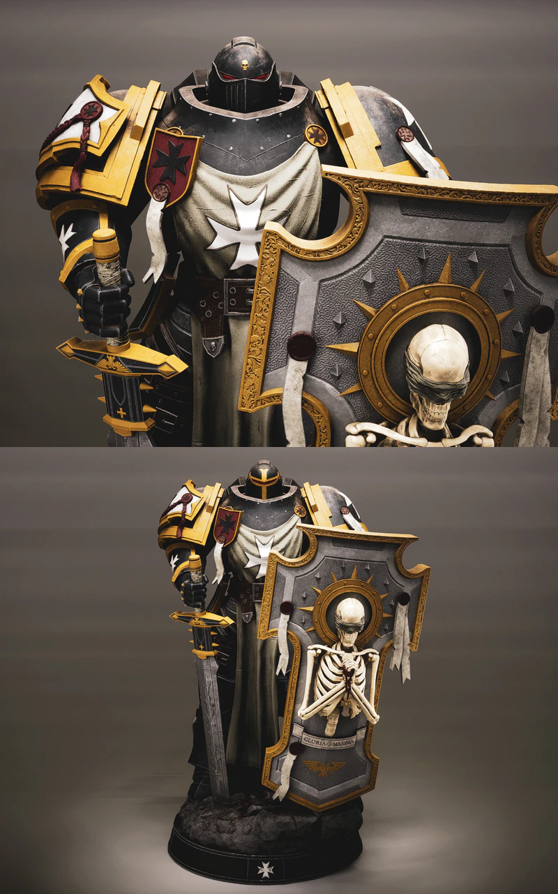 EWS 6 – The Templar STL model for 3D printing