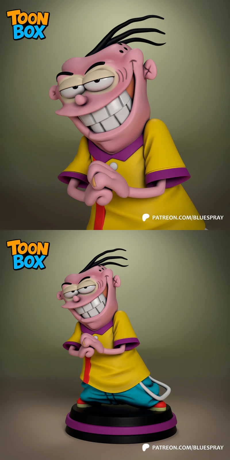 Ed, Edd n Eddy STL model for 3D printing