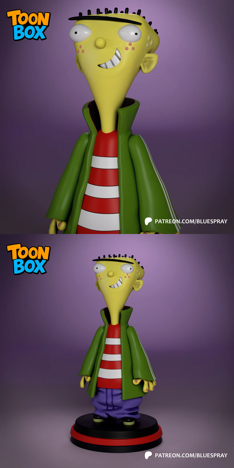 Edd (Double D) – Ed, Edd n Eddy STL model for 3D printing
