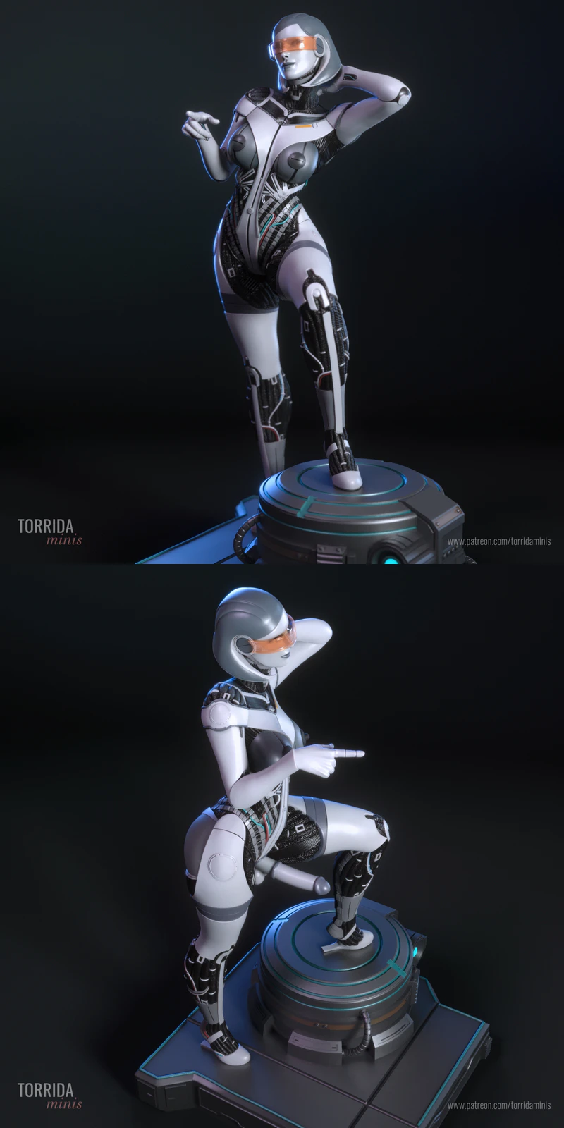 Edi for Mass Effect 3D Printable STL model for 3D printing