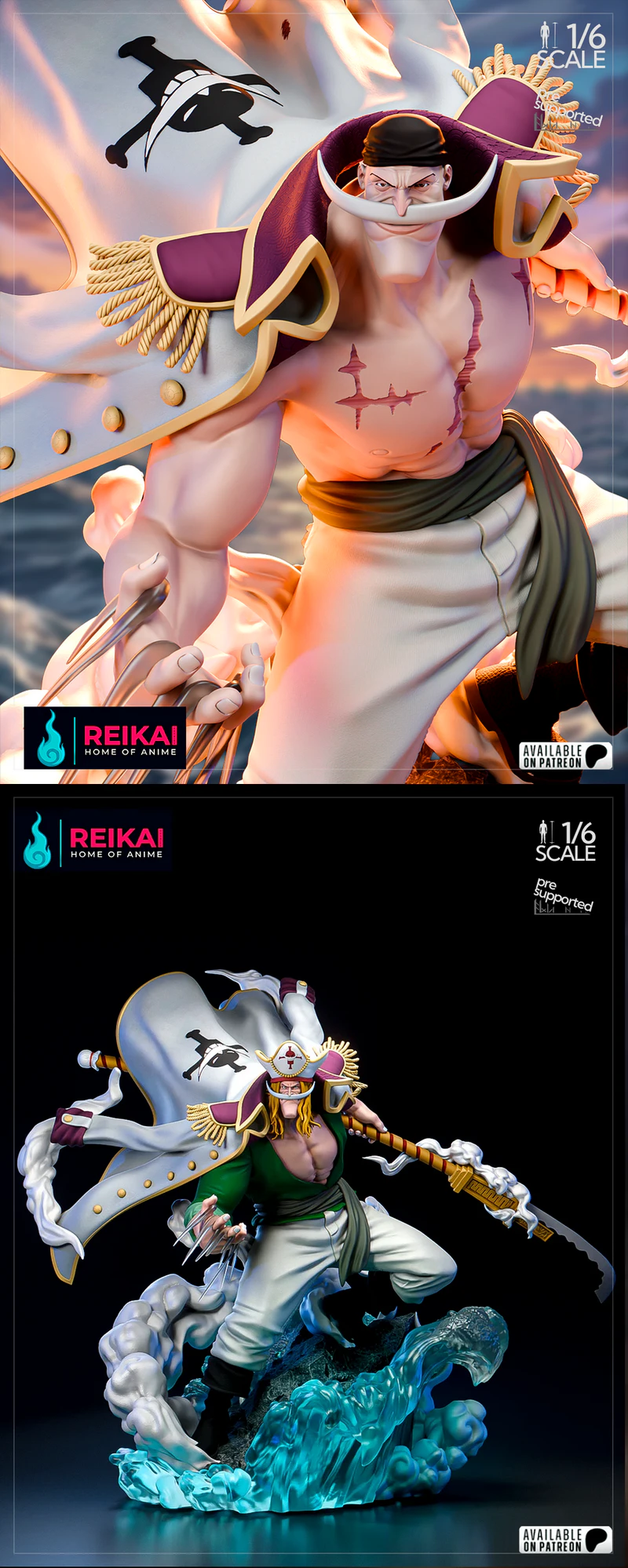 Edward Newgate – Whitebeard STL model for 3D printing