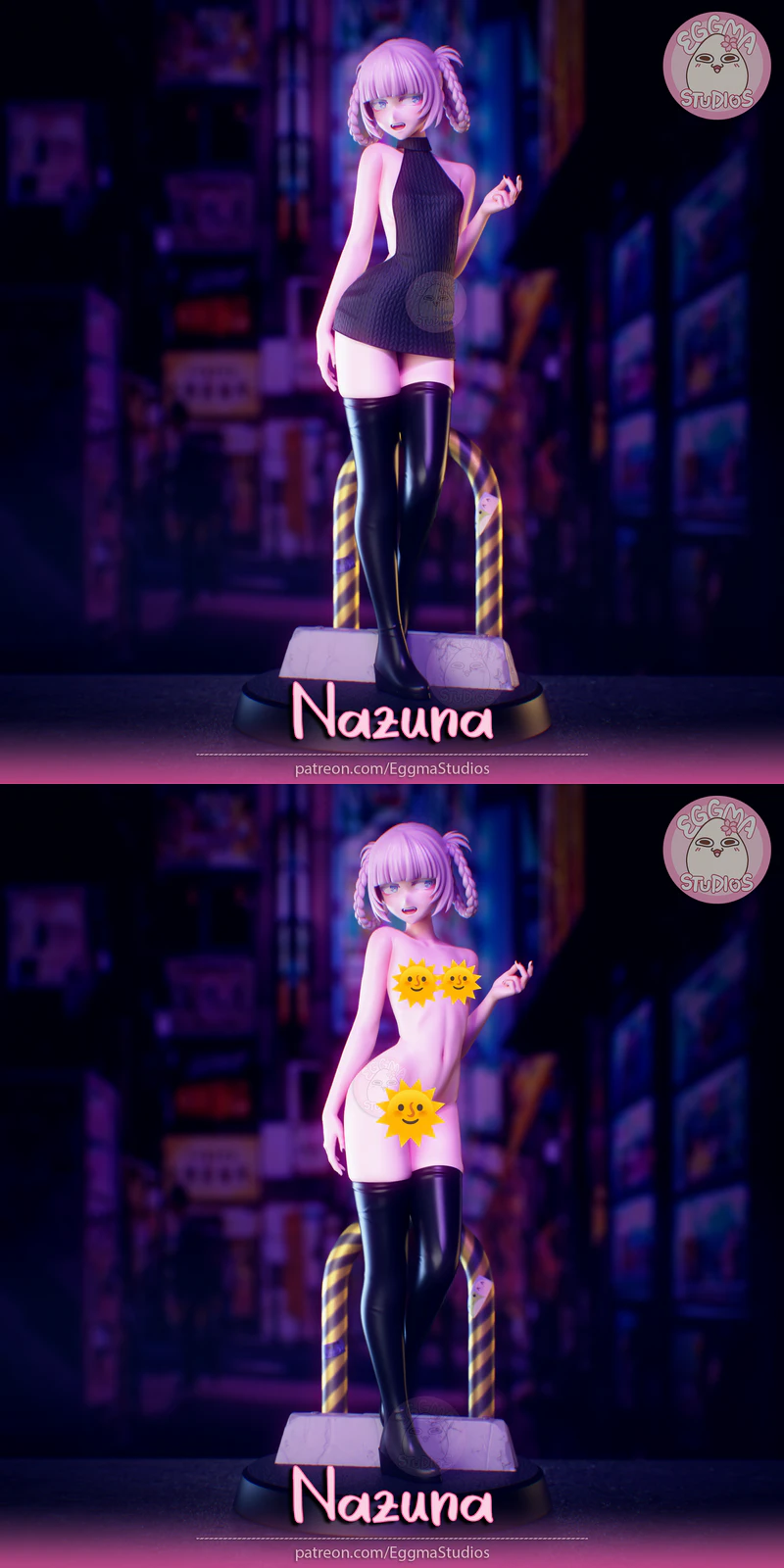 Call of the Night – Nazuna Nanakusa STL model for 3D printing