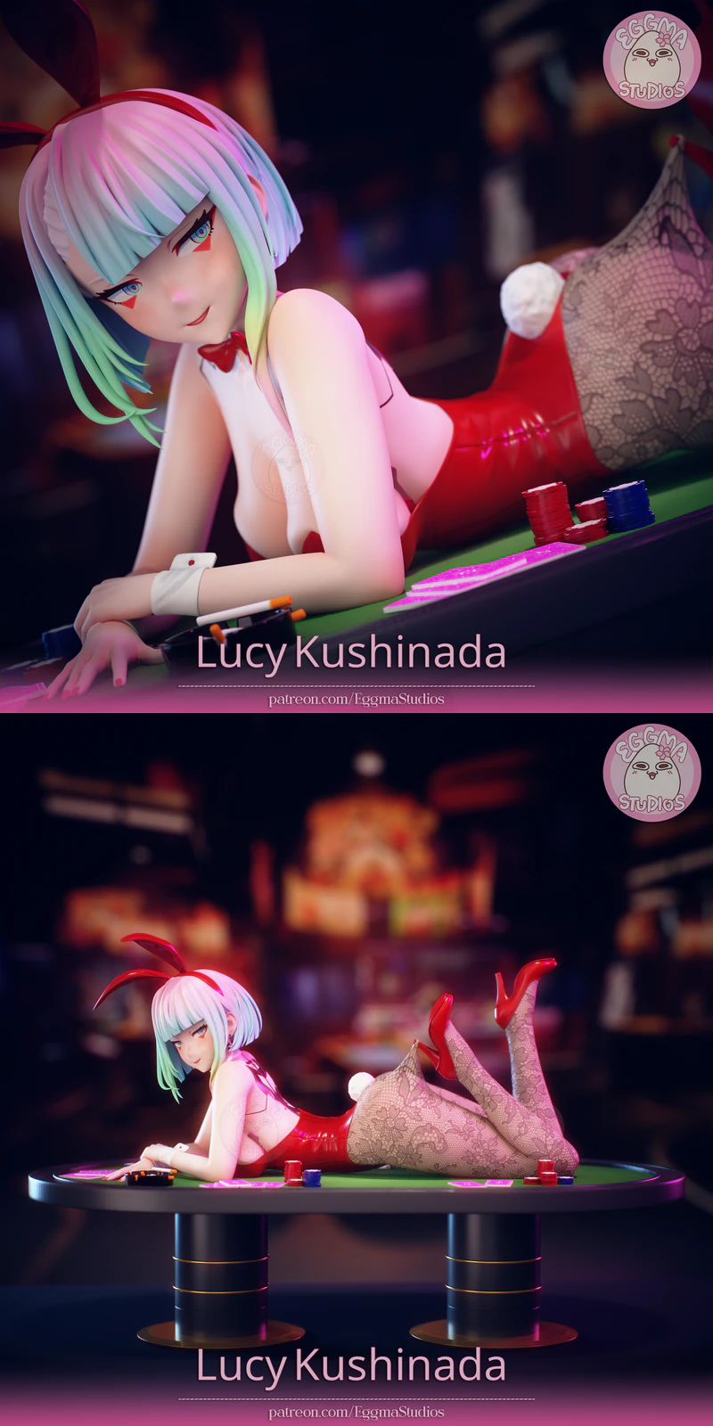 Edgerunners – Lucy STL model for 3D printing