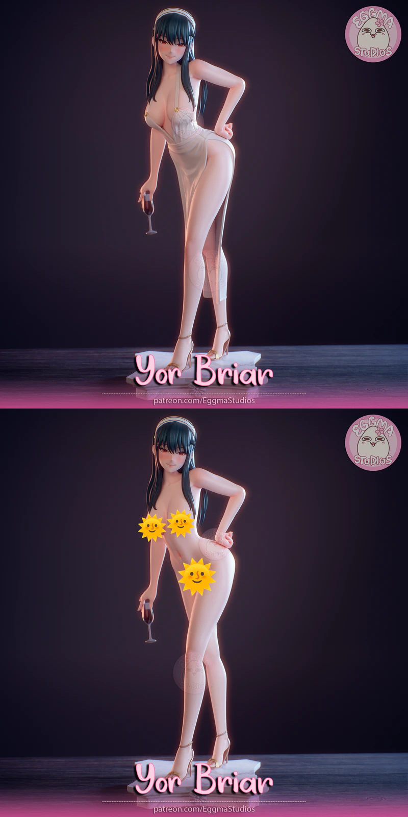 Spy x Family – Yor Forger STL model for 3D printing