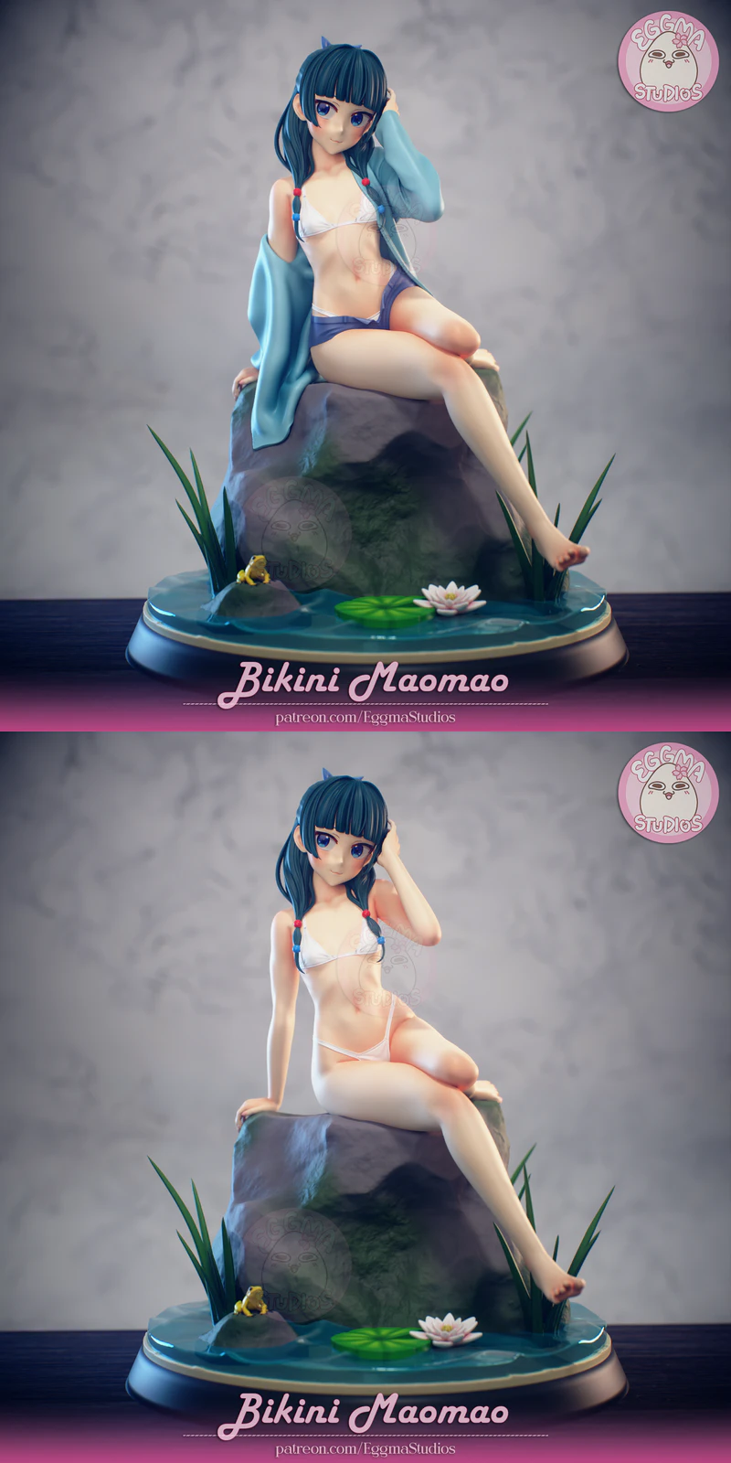Apothecary Diaries Maomao 3D Printable Bust STL File STL model for 3D printing