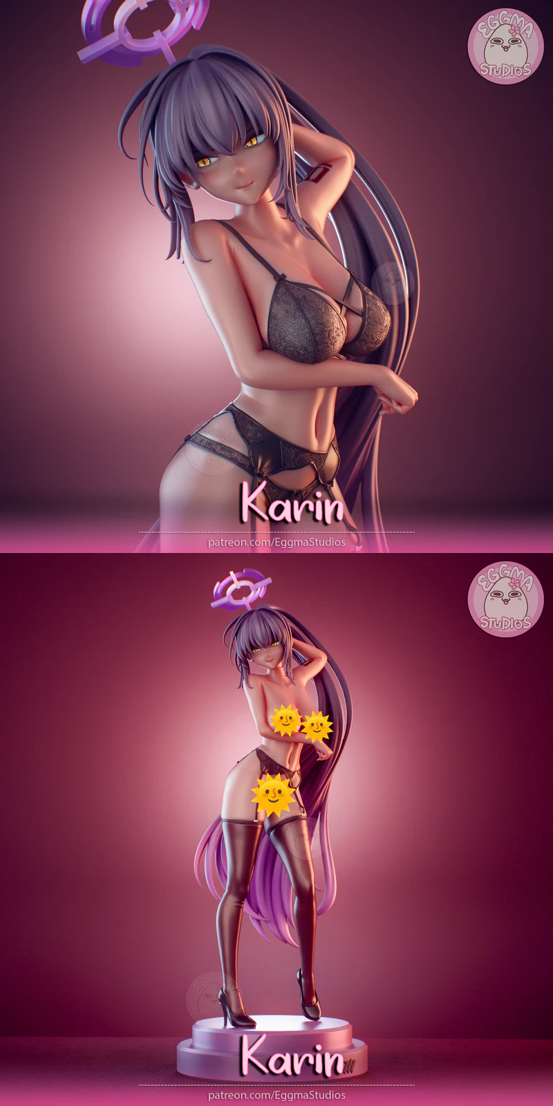Karin – Blue Archive STL model for 3D printing
