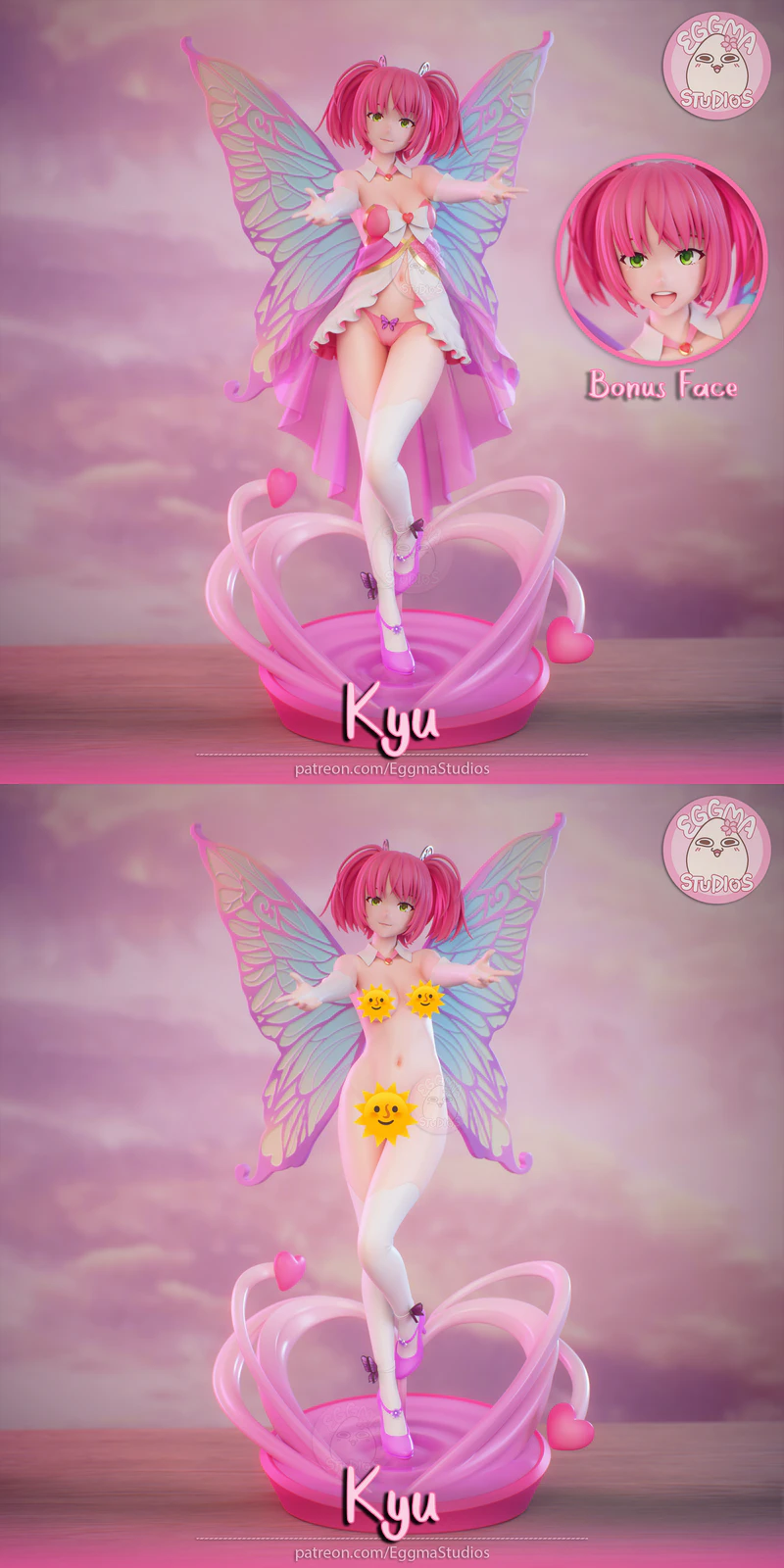 Kyu – HuniePop STL model for 3D printing
