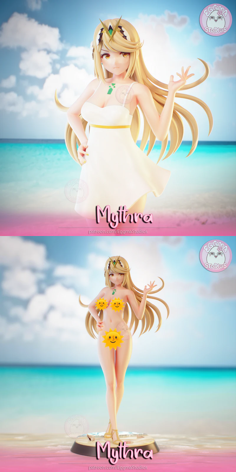 Mythra STL model for 3D printing