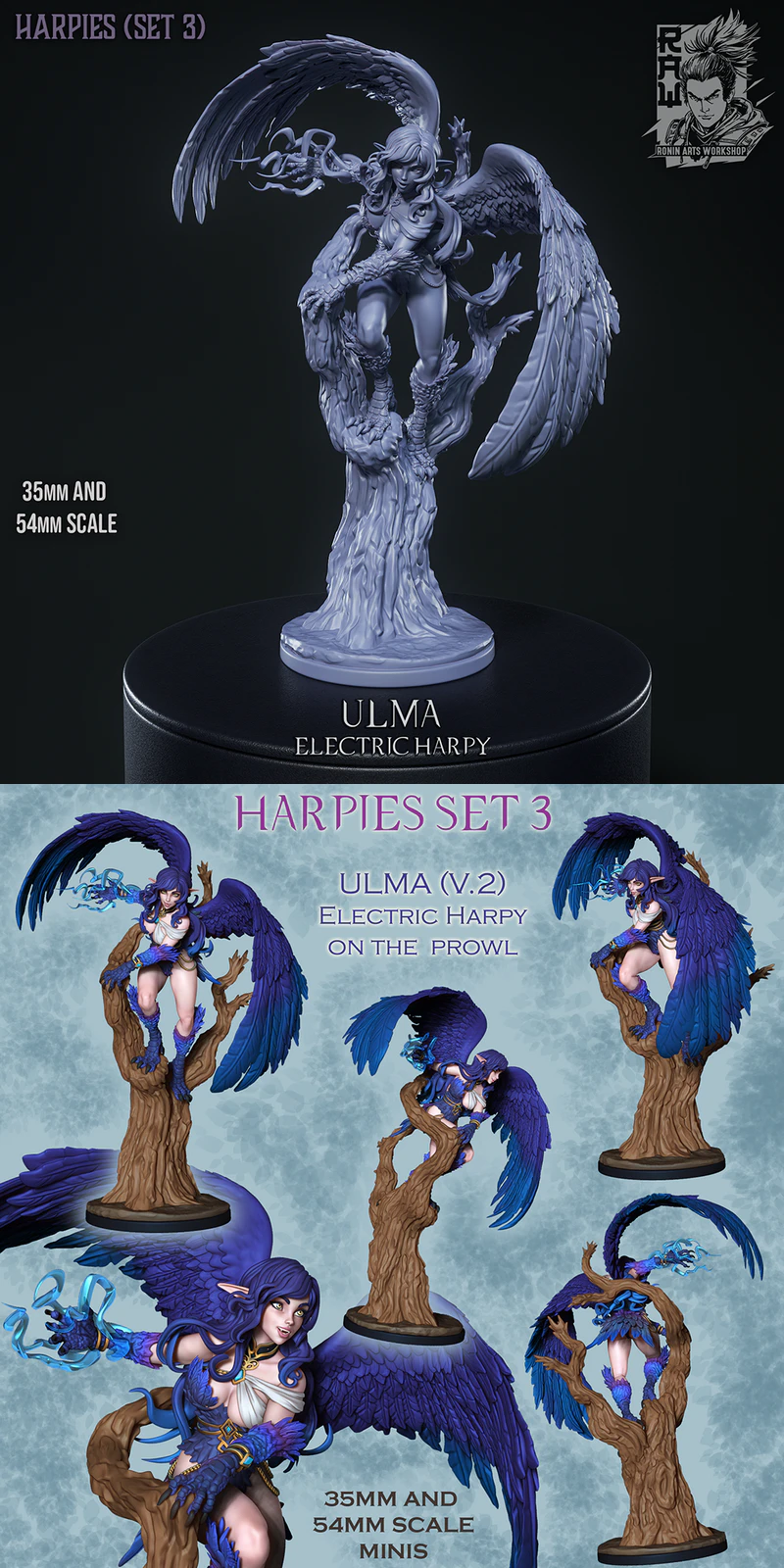 Ulma Electric Harpy 3D Printable STL Model STL model for 3D printing