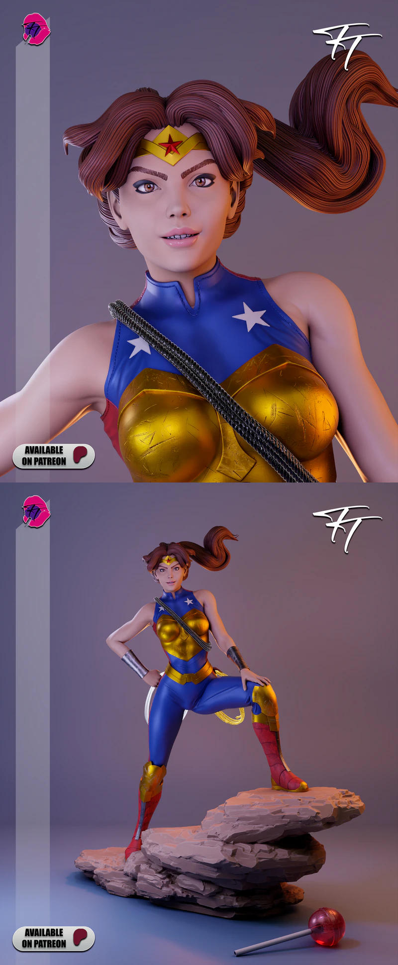 Elizabeth Prince – Trinity STL model for 3D printing