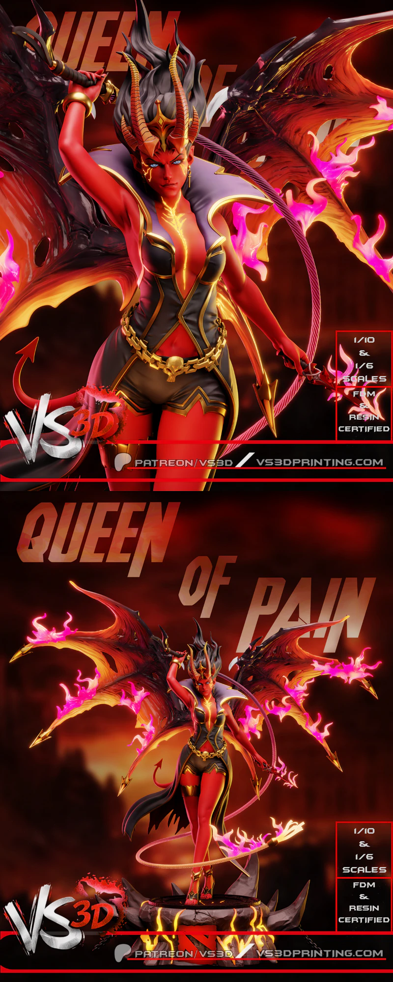 Eminence of Ristul – Queen of Pain STL model for 3D printing