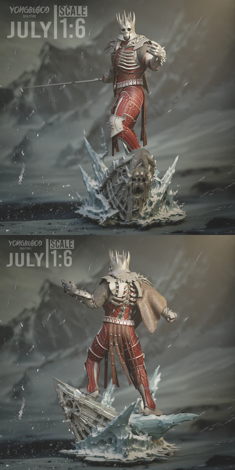 Eredin King of the Wild Hunt STL model for 3D printing