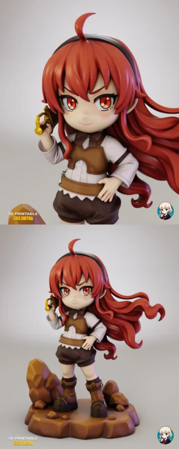 Eris Greyra STL model for 3D printing