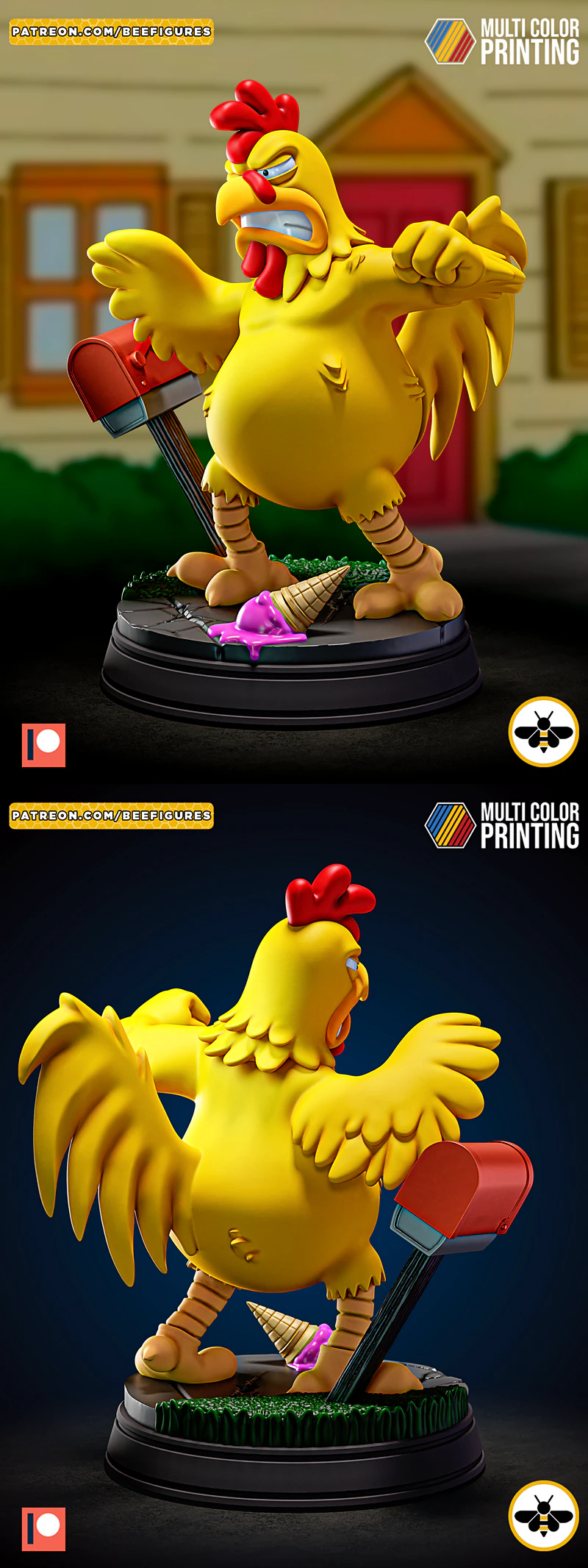 Giant Ernie 3D Printable Model STL model for 3D printing