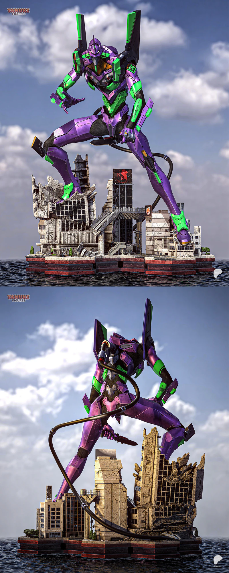 Eva 01 – Neon Genesis Evangelion STL model for 3D printing