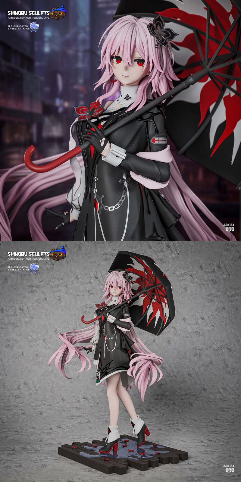 Honkai Evernight Star Rail 3D Printable STL Model for Collectible Figure STL model for 3D printing