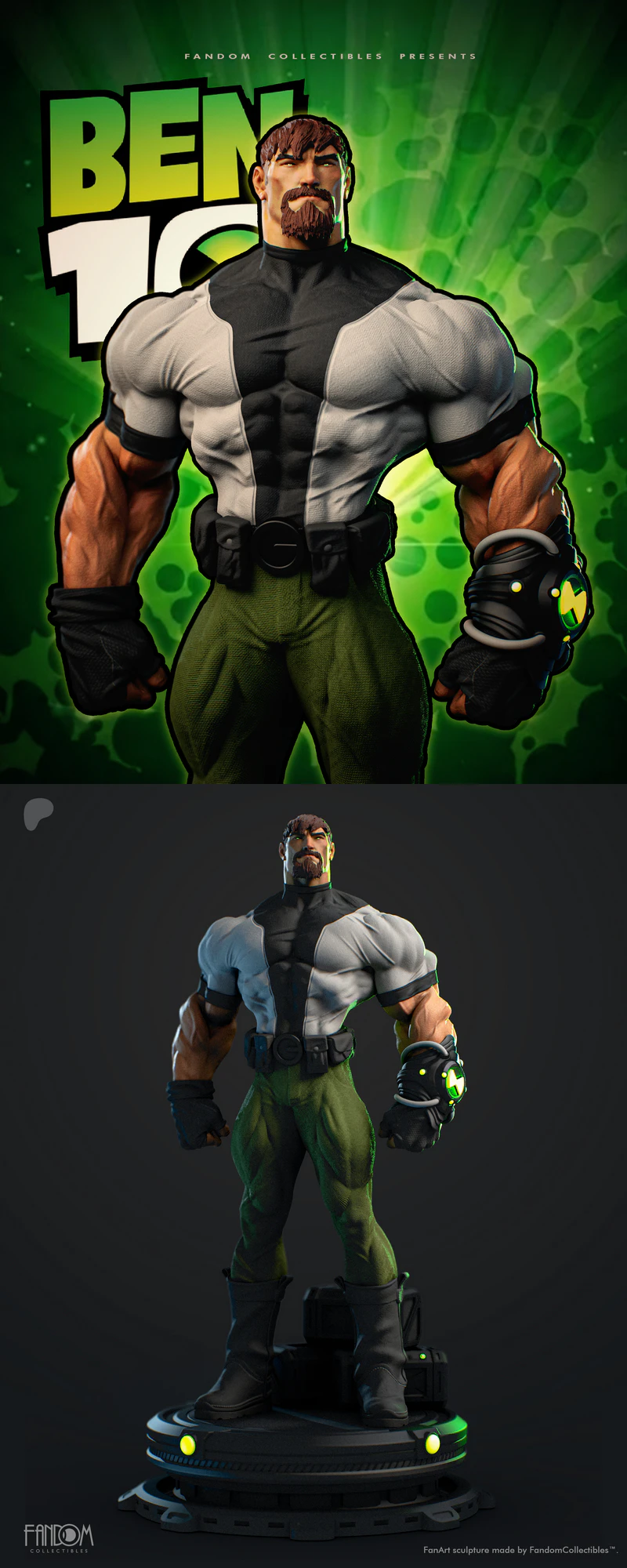 Ben 10000 STL model for 3D printing