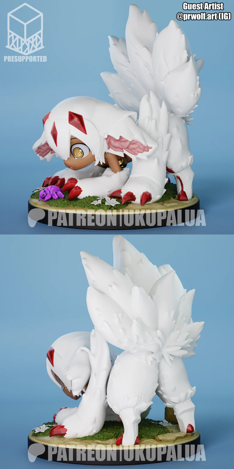 Faputa 3D Printable STL Figure for Abyss Fan STL model for 3D printing