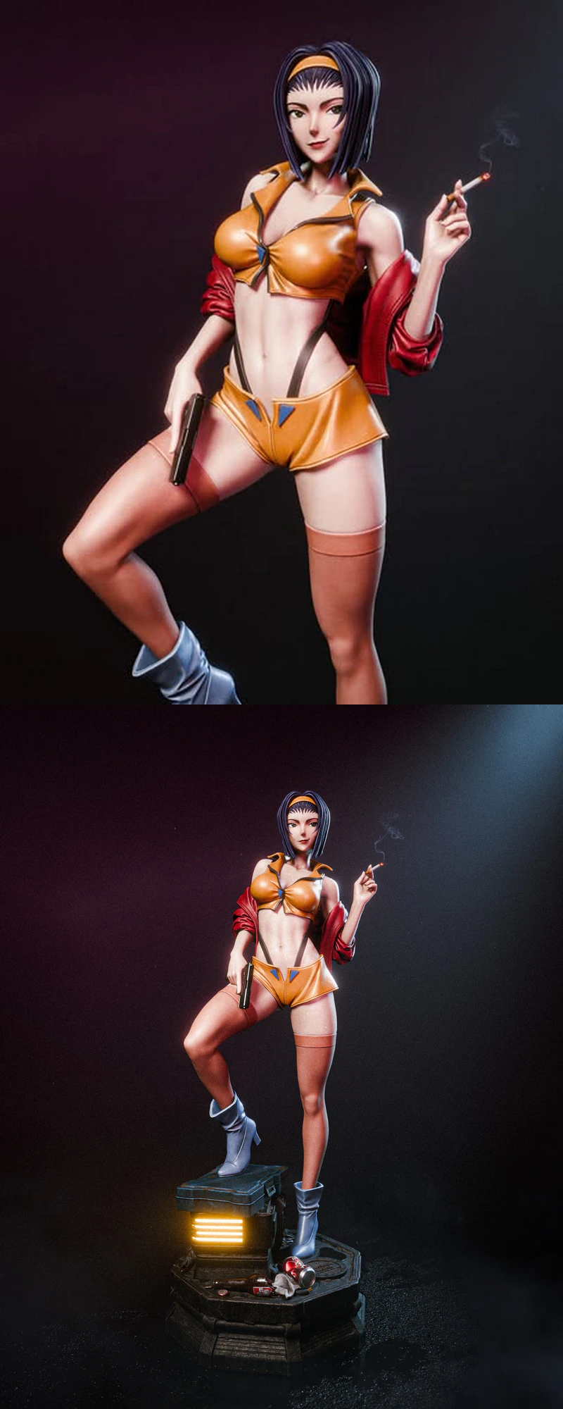 Faye Valentine 3D Printable STL Model STL model for 3D printing