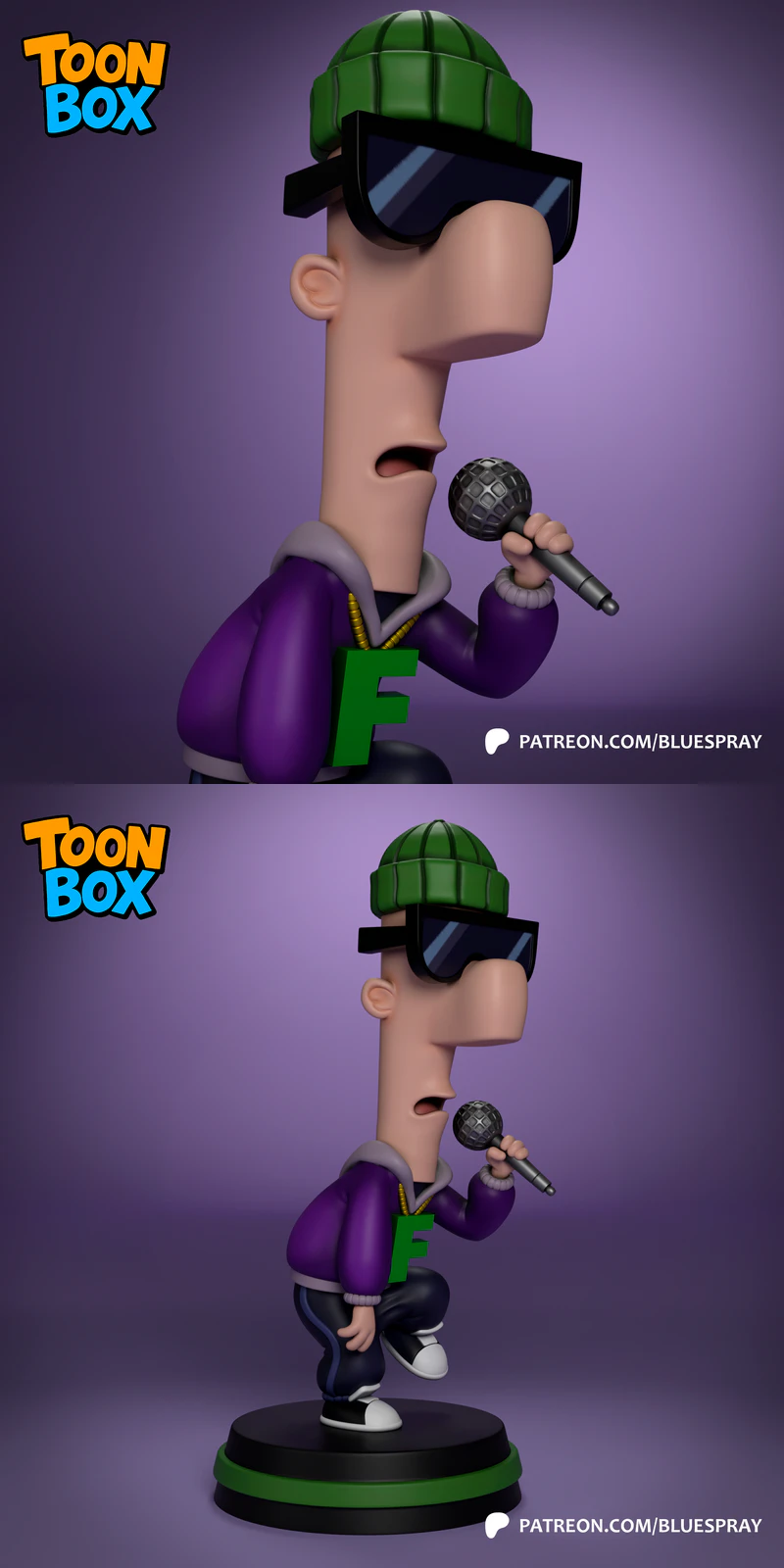 Ferb Flow STL model for 3D printing